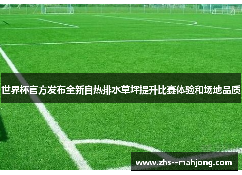 世界杯官方发布全新自热排水草坪提升比赛体验和场地品质